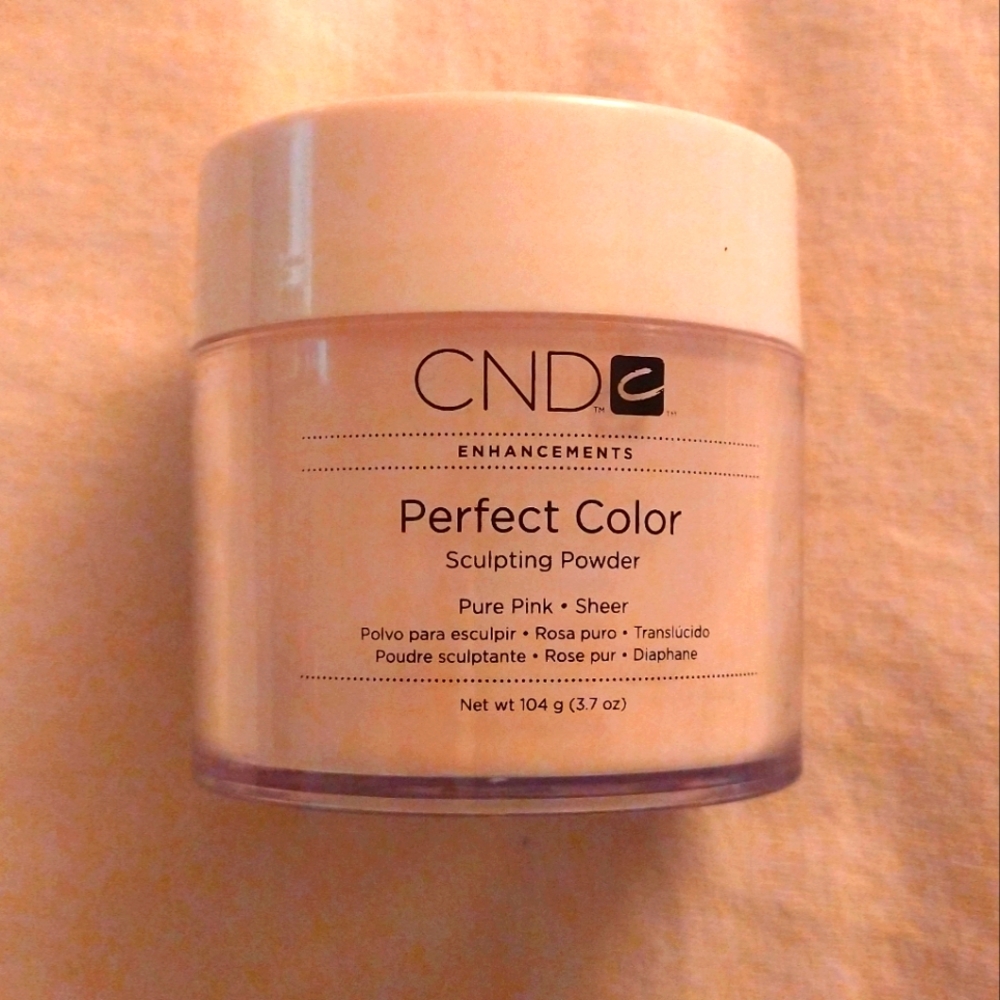 CND ENHANCEMENTS PURE PINK-SHEER SCULPTING POWDER 3.7oz